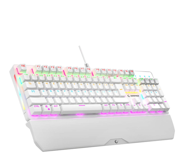 Rampage KB-R86 UMBRA Blue Switch Biała - 1500406 - zdjęcie 3